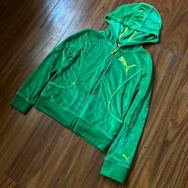 トップス 00's Puma Velour Track Jacket Y2K トップス 00's Puma Velour Track Jacket Y2K Vintage 90s Y2K