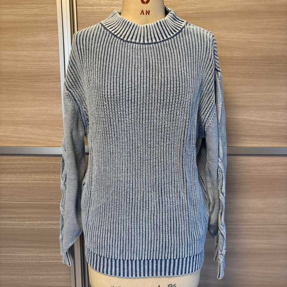 Ameri VINTAGE OPEN CABLE KNIT Ameri Knit - image 5