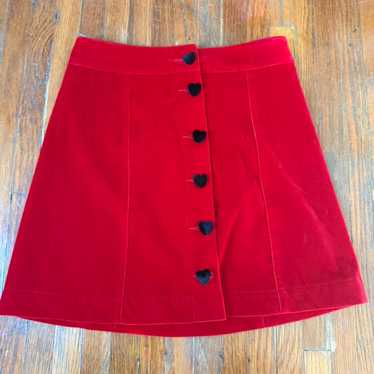 Lazy Oaf Women's Skirt - Red/Black - 2 – Lazy Oaf… - image 1