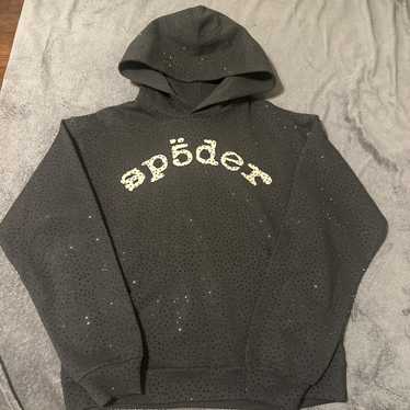 (新品同様) Sp5der VVS Hoodie 24FW スパイダー パーカー Buy Sp5der P*nk V2 Hoodie 'Black' - 2406 1FW230106PVH BLAC