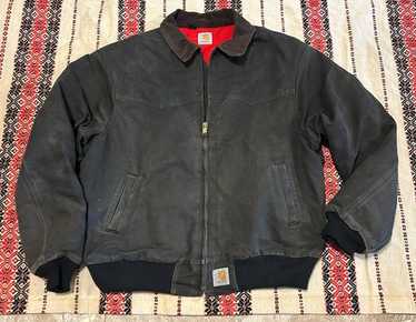 ★Carhartt Santa Fe Jacket M寸★USA J13 BLK Jacket J13 M寸★USA BLK ★Carhartt Fe Santa