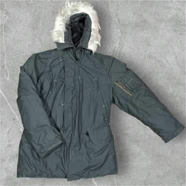 黒タグ 70s N-3B hope manufacturing SCOVILL Vintage 70s Military N-3B Extreme Cold Weather Parka Jacket