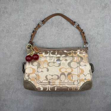 バッグ COACH Soho Signature Suede Shoulder Bag COACH Soho Demi Flap Suede Shoulder Bag | eBay