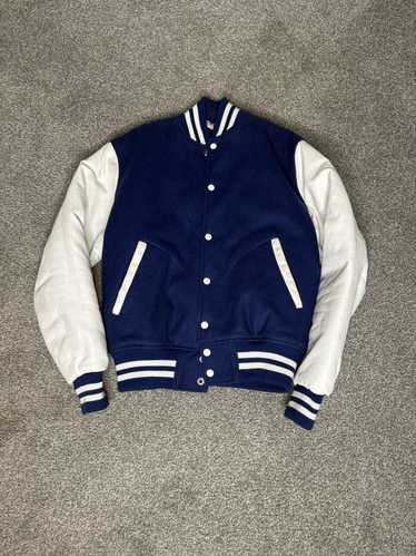 ジャケット・アウター Vtg 80-90s varsity jacket NihonUniv used RARE Vintage 90s Nintendo Varsity Jacket - Size M, VTG Promo