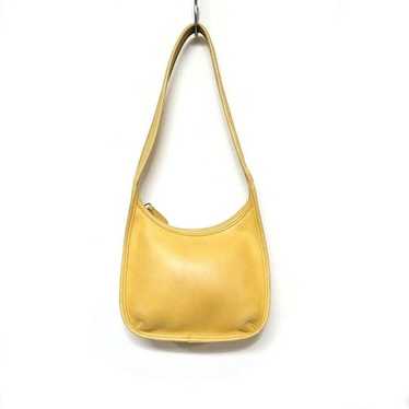 coach ergo vintage コーチ エルゴ イエロー 黄色 9025 yellow/mustard coach ergo bag 9025 🍌