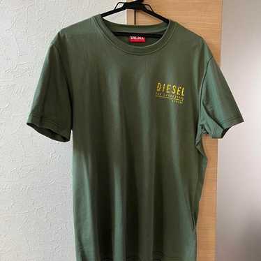 関税込【DIESEL】Just K5 short sleeve T-shirt★Green★ロゴ 関税込【DIESEL】Just K5 short sleeve T-shirt☆Green☆ロゴ 関