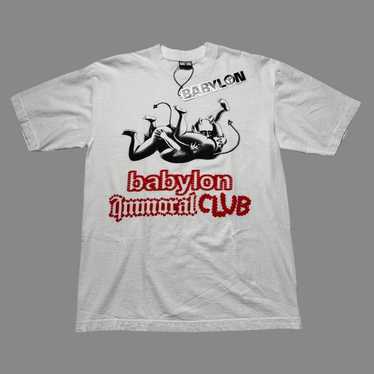 the gazette激情は獰猛Babylon&#39;s tee The Gazette Japanese Visual Rock Band Printed T-shirt Tops