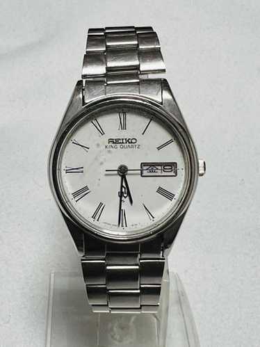 SEIKO KQセイコー キングクォーツ4823-8110電池新品稼働品 電池新品 SEIKO キングクオーツ KING QUARTZ 4823-8110 - メルカリ