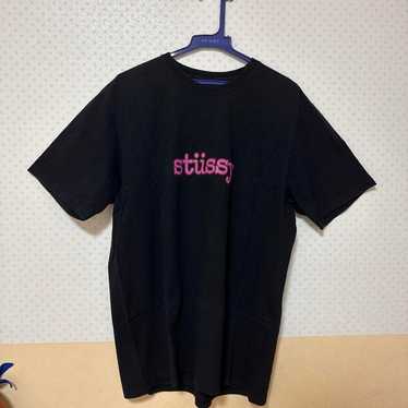 Stussy shirt logo pink - Gem