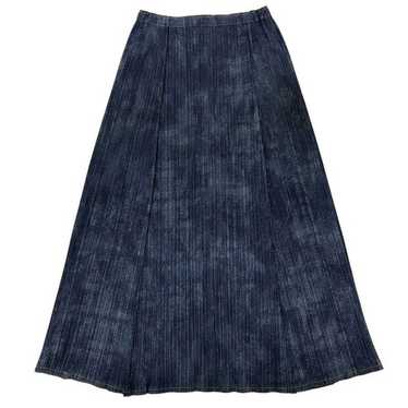 スカート SATUR (W) Pleats Denim Midi Skirt 5FT2109 WRAP PLEATS DENIM SKIRT | 日本発こだわりを極めた デニム