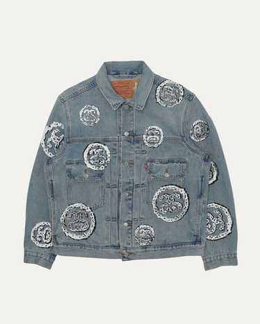 STUSSY levi'sジャケット ブラック サイズS Stüssy & Levi's® Crispy Rinse Trucker Jacket - Black