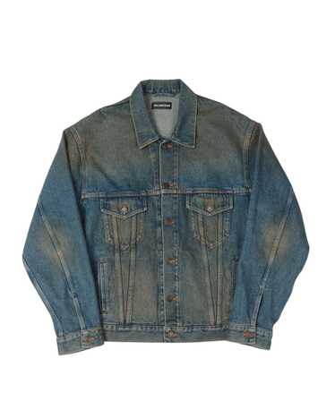 Balenciaga logo denim jacket - Gem