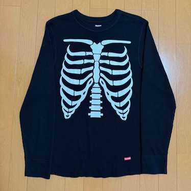トップス supreme hanes bones thermal blue Supreme Hanes Bones Thermal Crew (1 Pack) Blue Men's - FW23 - US