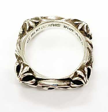 【希少】Chrome Hearts SBT BAND RING SLV925 SBT Band Ring Silver Motif Jewelry - Chrome World JP