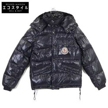 MONCLER 黒 Ｋ2フード付き MONCLER モンクレール ダウンジャケット レディース アウター