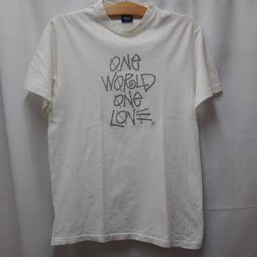 【STUSSY】One World One Love 王冠クラウン 白タグ M stussy ステューシー one world one love 白 S - メルカリ