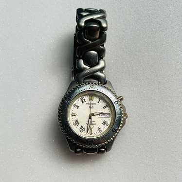 SEIKO AGS キネティック スキューバ チタン ダイバーズウォッチ JA-2750| セイコー AGS スキューバ 200M 5M43-0A60 オールチタン