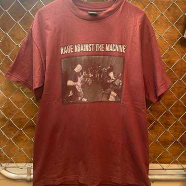 トップス 90s rage against the machine MID 90S RAGE AGAINST THE MACHINE T-SHIRT – JERKS™