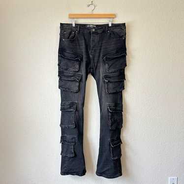 Valabasas stacked flare denim - Gem