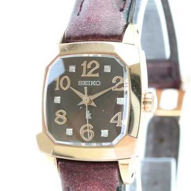 【値下げOK】 SEIKO セイコールキア 1F21 0BE0 レディース腕時計 2025年最新】Yahoo!オークション -seiko 1f21(ルキア)の中古品