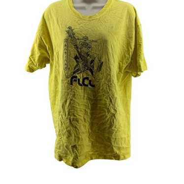 90s フリクリ Fooly Cooly Tシャツ XLサイズ 90s flcl フリクリ Fooly Cooly Tシャツ 緑色
