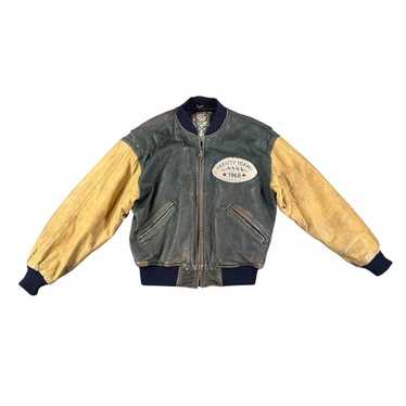 も*✨様 90s old gap short leather bomber ja も*✨様 90s old gap short leather bomber ja - メルカリ