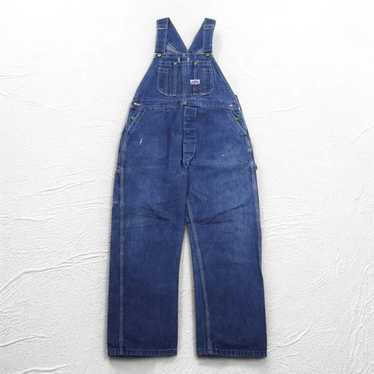 60s 70s SMITHS overall ほぼDEADSTOCK 1960s big smith overalls - Gem