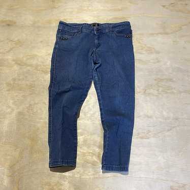 パンツ Bess Nyc Corn Studs n Honeycomb Denim Bess nyc studded skinny - Gem