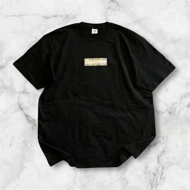 トップス Supreme Burberry Box Logo Tee Black s-l400.jpg