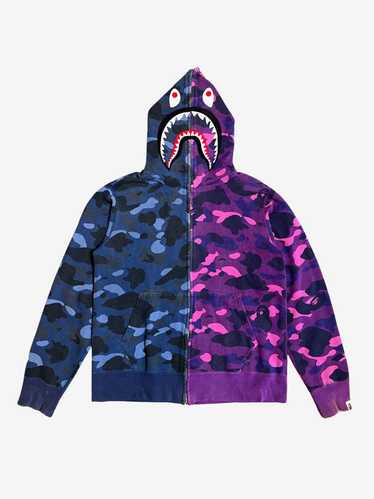 Bape purple camo zip - Gem