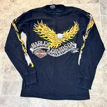 90s) harley davidson flame - Gem
