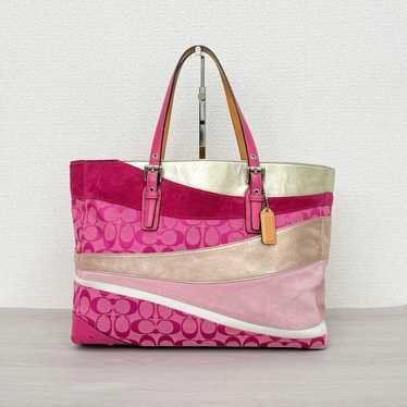 Coach signature patchwork tote - Gem