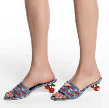 Louis vuitton denim mule - Gem