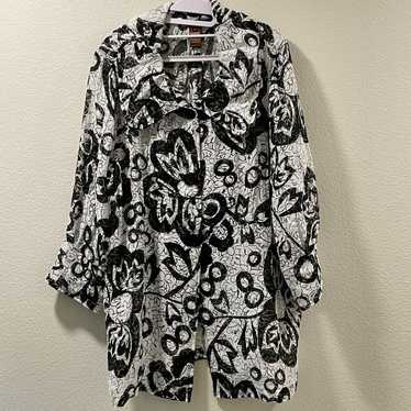 Multiples Button Front Tunic/Lightweight Coat She… - image 1