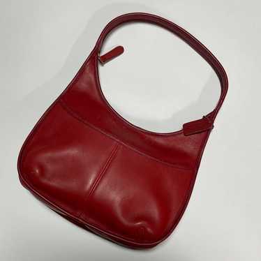 バッグ OLD COACH Ergo Shoulder Bag Vintage Old Coach One Shoulder Bag Ergo 9033 Yellow Leather Vintage