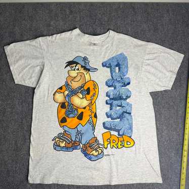 1985 fred flintstones t-shirt - Gem