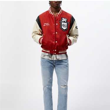zara rhuigi rhude スタジャン　amiri ジャケット Rhude × Streetwear × Zara Zara x Rhuigi M new leather bomber