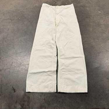 40s US NAVY Sailor Pants White 巻きパンツ 40年代~ “W30位” U.S.NAVY セーラーパンツ 白 ホワイト