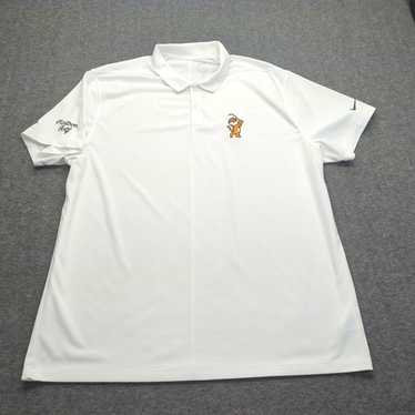 Malbon × Nike Tiger Woods ポロシャツ 黒 XL 注目コラボ☆Malbon x Nike タイガー・ウッズ Dri-FIT Polo Tech