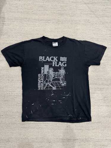 Vintage black flag shirt - Gem