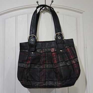 Coach plaid tartan shoulder - Gem