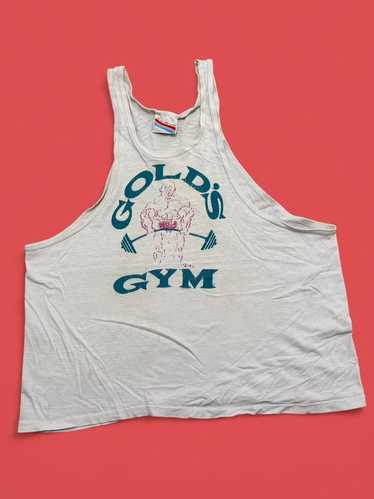 GOLD’S GYM California ビンテージ タンクトップ80s Vintage 80s Golds Gym Canifornia Body Builder Shirt
