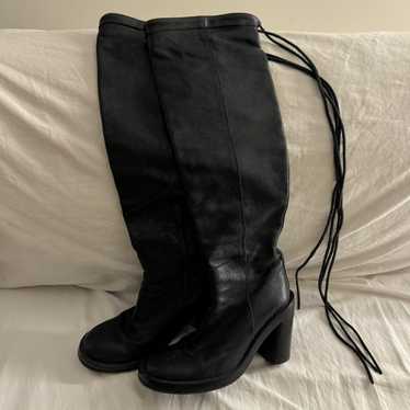 Ann demeulemeester boots black - Gem