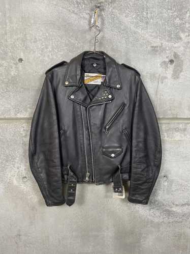 Schott 618 RIDERS/ライダース　size44 80s〜90s Schott 618 riders jacket - Gem