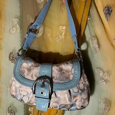 バッグ Coach Soho Optic Signature Hand Bag Coach soho optic signature - Gem