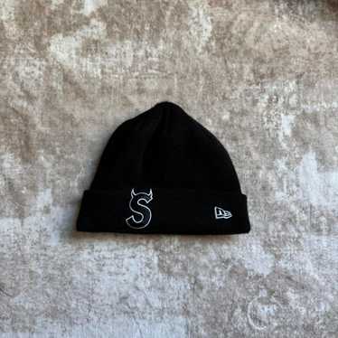 帽子 Supreme New Era S Logo Beanie \"Black Supreme New Era S Logo Beanie Black - FW23 - US