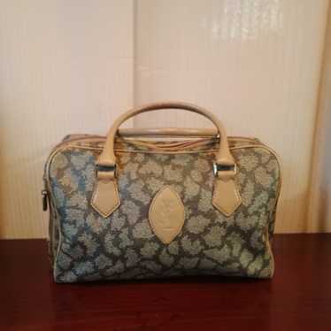バッグ Yves Saint Laurent vintage boston bag Yves Saint Laurent Brown Leather YSL Logo Boston Bag Vintage