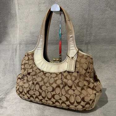 バッグ Coach Restored Ergo Frame Signature Bag Coach signature ergo framed - Gem