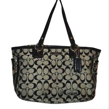 バッグ COACH Gallery Signature Zip tote bag COACH® Outlet | Gallery Tote Bag In Signature Canvas