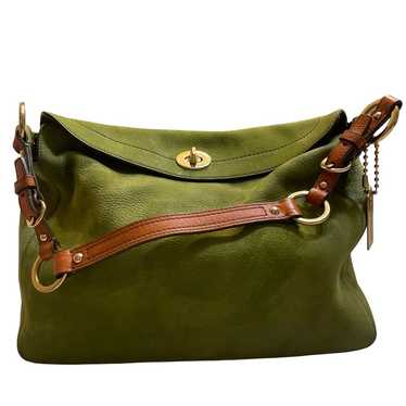 Vintage suede hobo coach - Gem